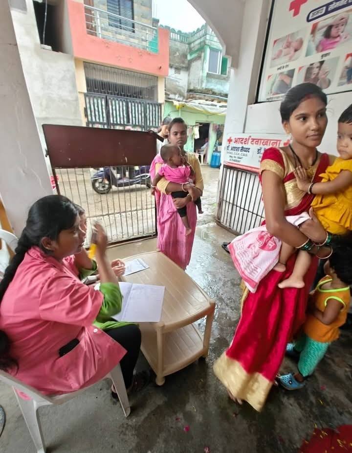 Health check up camp for kidz.